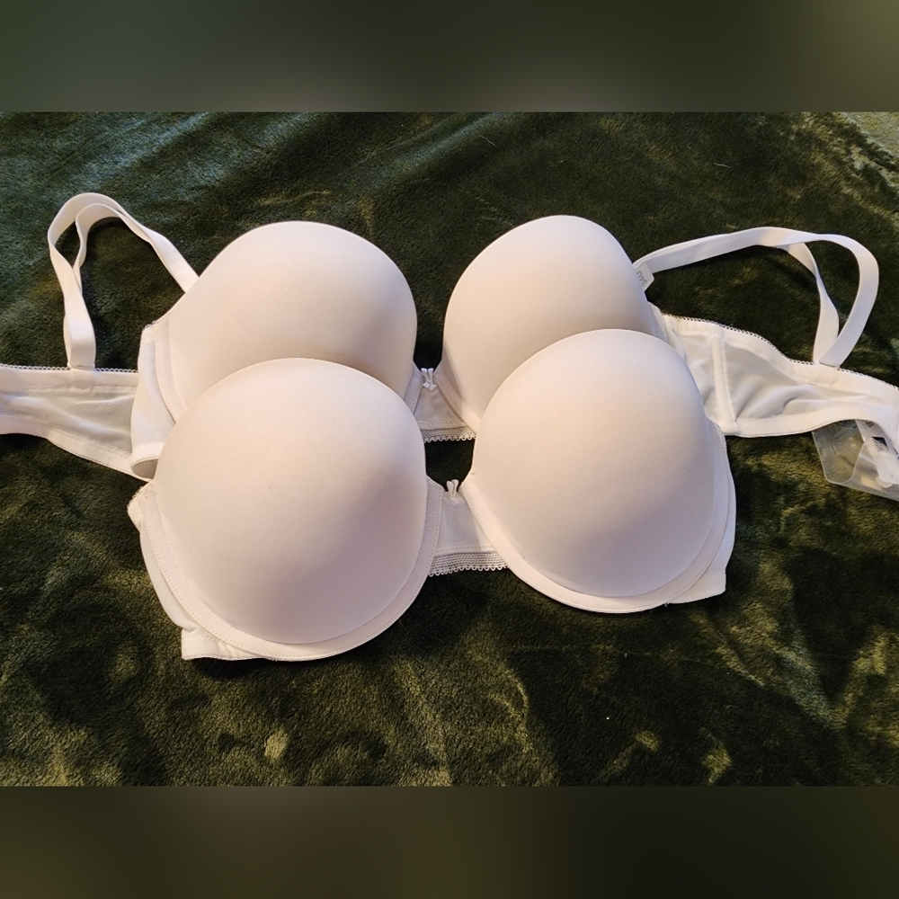 Gap Body Convertible Push Up Zero Visibility Underwire Bras. Set 3 34D